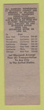 Matchbook Cover - The Skycoach Way Airline