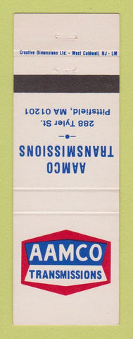 Matchbook Cover - AAMCO Transmissions Pittsfield MA
