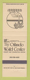 Matchbook Cover - Marriott Orlando World Center FL