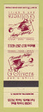 Matchbook Cover - G'Olivers Bar Grill Fort Worth TX