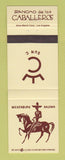 Matchbook Cover - Rancho de los Caballeros Wickenburg AZ