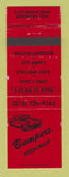 Matchbook Cover - Bumpers Restaurant Boardman OH WEAR