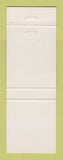 Matchbook Cover - Silver Mirror Restaurant Youngstown OH NEON RED
