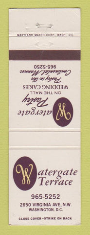 Matchbook Cover - Watergate Terrace Washington DC