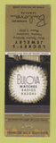 Matchbook Cover - Bulova Watches Luckey's Jewelry Houma LA WEAR
