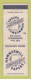 Matchbook Cover - Hammermill Graphicopy Papers