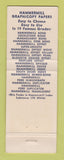 Matchbook Cover - Hammermill Graphicopy Papers