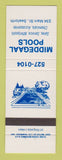 Matchbook Cover - Middegaal Swimming Pools Seaforth ON