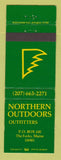 Matchbook Cover - Northern Outdoors Outfitters The Forks ME