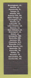 Matchbook Cover - Copeland's of New Orleans LA CHAIN