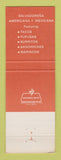 Matchbook Cover - New Corina's Restaurant Los Angeles CA
