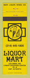 Matchbook Cover - Liquor Mart Columbia MO