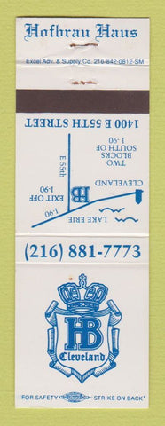 Matchbook Cover - Hofbrau Haus Cleveland OH Oktoberfest Painesville