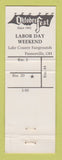 Matchbook Cover - Hofbrau Haus Cleveland OH Oktoberfest Painesville