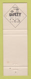 Matchbook Cover - Monsanto Texas City TX Safety
