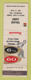 Matchbook Cover - Village Lanes Bowling Brunswick Frederick MD