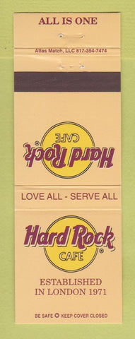 Matchbook Cover - Hard Rock Cafe