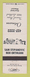 Matchbook Cover - Ortmann Funeral Home Overland MO