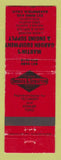 Matchbook Cover - Briggs Stratton Mowers Bakersfield CA Martin's Garden WEAR