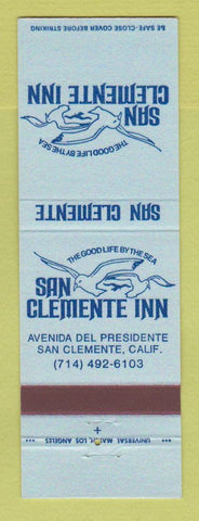 Matchbook Cover - San Clemente Inn CA