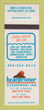 Matchbook Cover - Beachcomber Oceanfront Inn Daytona Beach FL
