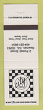 Matchbook Cover - City Cafe Newnan GA