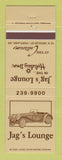 Matchbook Cover - Jag's Lounge Holiday Inn Portland OR