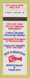 Matchbook Cover - Ray's Seafood Restaurant Rye NH