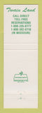 Matchbook Cover - Twain Land Hannibal MO Holiday Inn