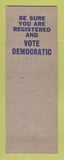 Matchbook Cover - Young Democrats of Lebanon PA
