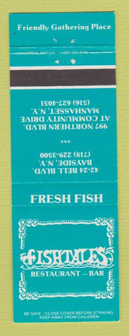 Matchbook Cover - Fishtale's Restaurant Bar Manhasset NY