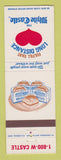 Matchbook Cover - White Castle Hamburgers CHAIN WEAR