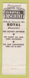 Matchbook Cover - Happy Furniture Memphis TN