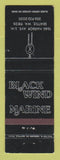 Matchbook Cover - Black Wind Marine Seattle WA WEAR