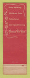 Matchbook Cover - Hotels Toledo OH Commodore Perry Secor Willard