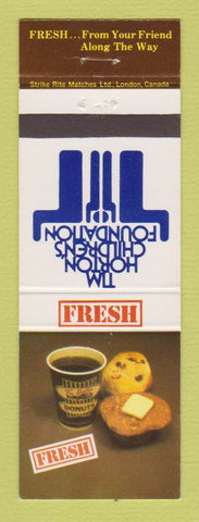 Matchbook Cover - Tim Horton Children's Foundation Canada