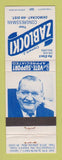 Matchbook Cover - Clement Zablocki Congress Election Milwaukee WI WEAR