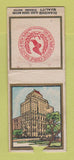 Matchbook Cover - New York Athletic Club New York City DQ