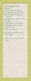 Matchbook Cover - Arborgate Inn Mentor OH