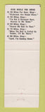 Matchbook Cover - Cardinal Motel Charlottesville VA