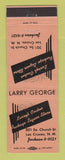 Matchbook Cover - Larry's Cactus Liquor Store Las Cruces NM PEACH