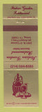 Matchbook Cover - Italian Garden Restaurant Irving TX