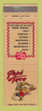 Matchbook Cover - Pepe Taco Restaurant WEAR