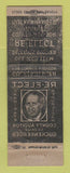 Matchbook Cover - George Guckenberger for County Auditor Election WEAR MISPRINT