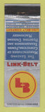 Matchbook Cover - Link Belt Company Chicago Philadelphia Atlanta WEAR
