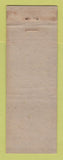 Matchbook Cover - Link Belt Company Chicago Philadelphia Atlanta WEAR