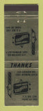 Matchbook Cover - Downtowner Liquors Cody WY
