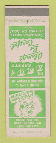 Matchbook Cover - American Thread Company Safety