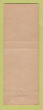 Matchbook Cover - Denver Press Club Colorado