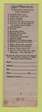 Matchbook Cover - Shair Waterbeds Honolulu Hawaii